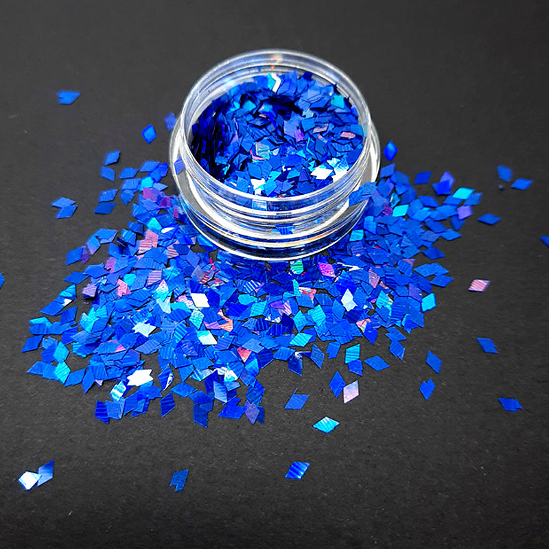 Paillettes de diamant, bleu foncé