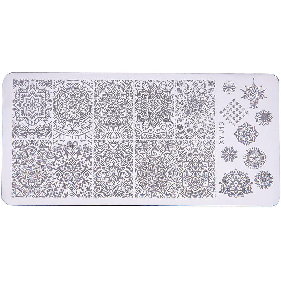 Steel Stamping Plate, Mandala designs