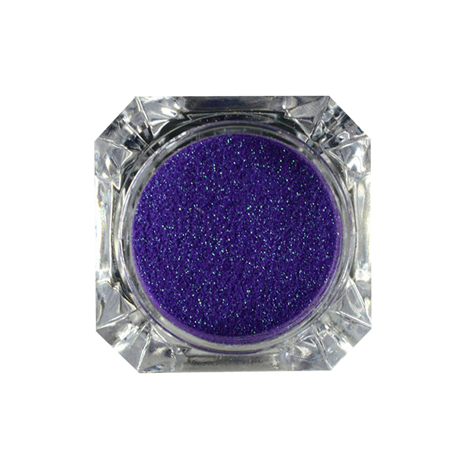 Nail Glitter Sugar Powder, Purple. A beautifully sparkly, sugary nail glitter.