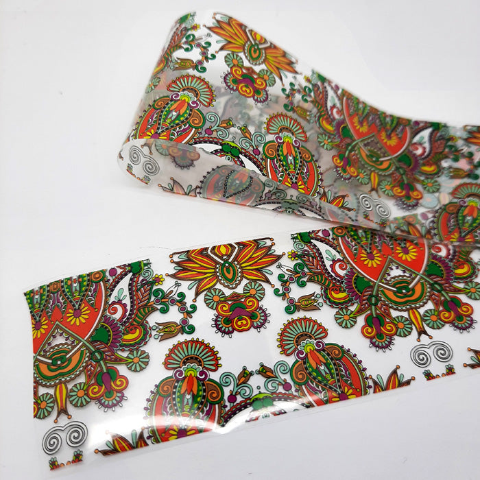 Vintage Retro Nail Transfer Foil