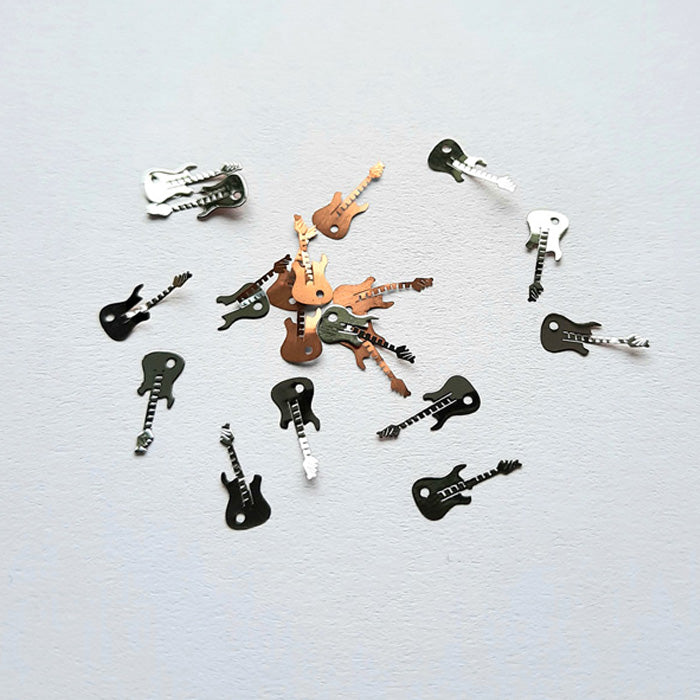 Silver Guitars Metal Nail Slices x 20. These are so cool! Thin slices of metal, so can be bent to the shape of the nails.