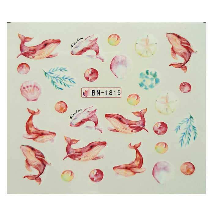Whales Nail Water Decals, these are gorgeous.