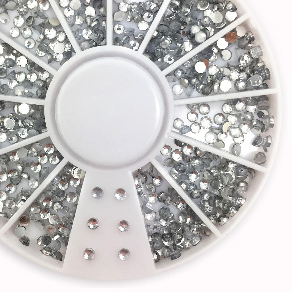 Sparkling Clear Nail Rhinestones