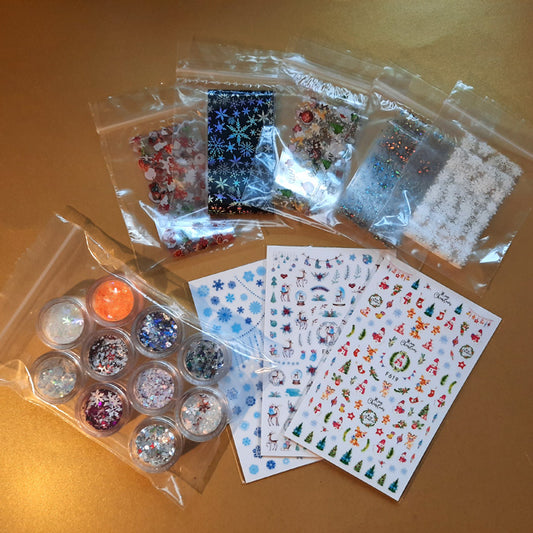 Pack Nail Art de Noël