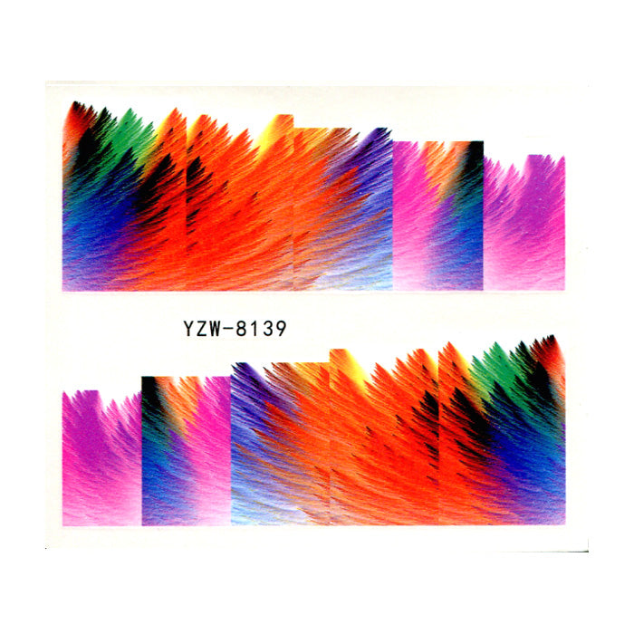 Colourful Paint Strokes Decals