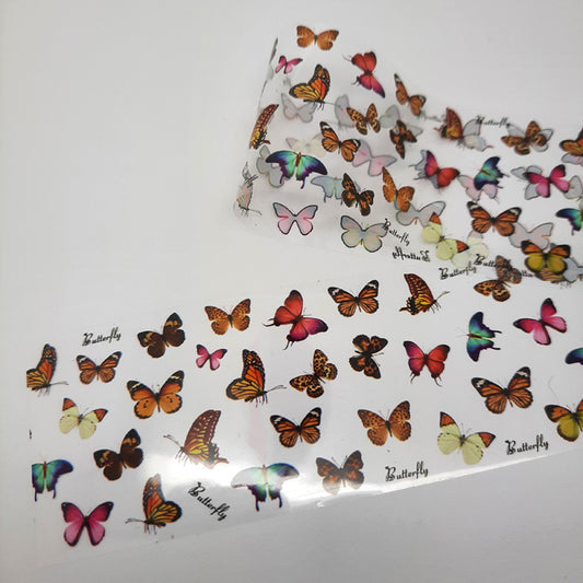 Pretty Butterflies Nail Transfer Foil