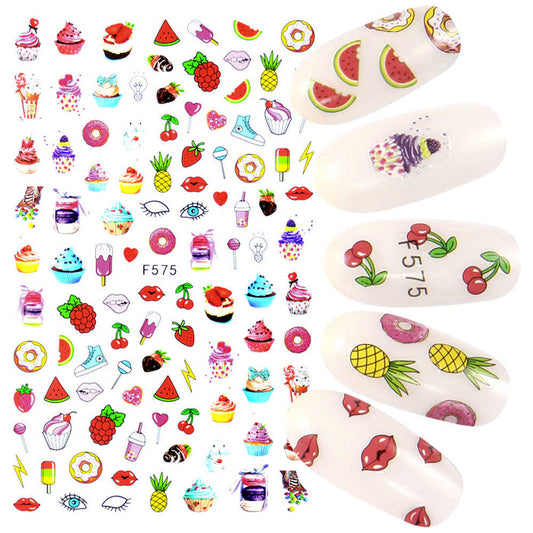 Cakes + Ice-Cream Nail Stickers