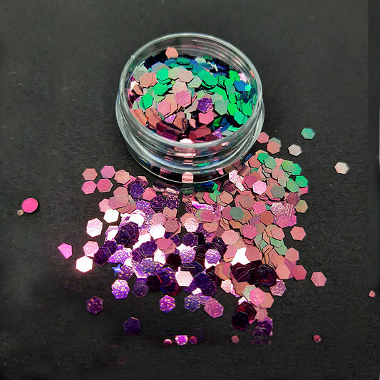 Chameleon Hexagon Glitter 7150