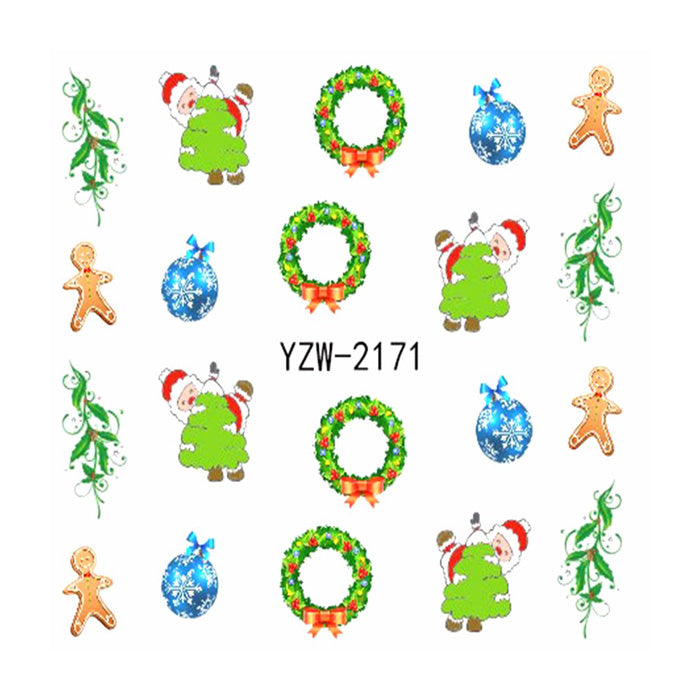 Christmas Gingerbread Decals