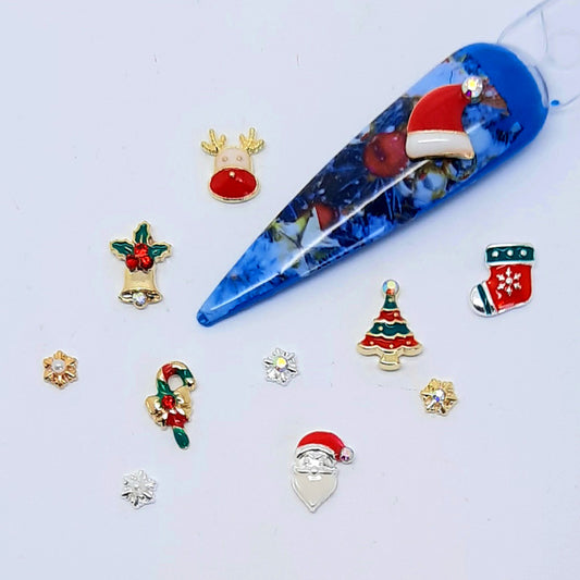 Christmas Nail Charm Set