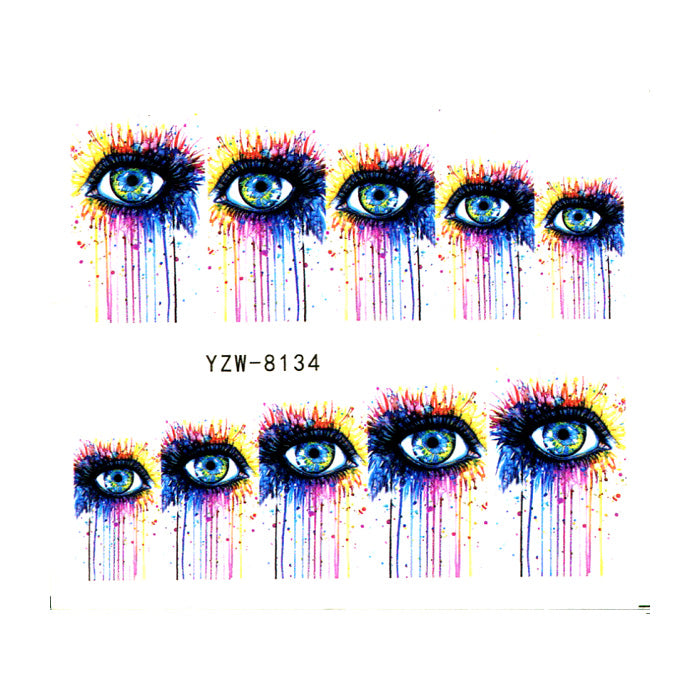 Dripping Eye Water Decals