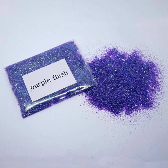 Flash Nail Glitter, Purple