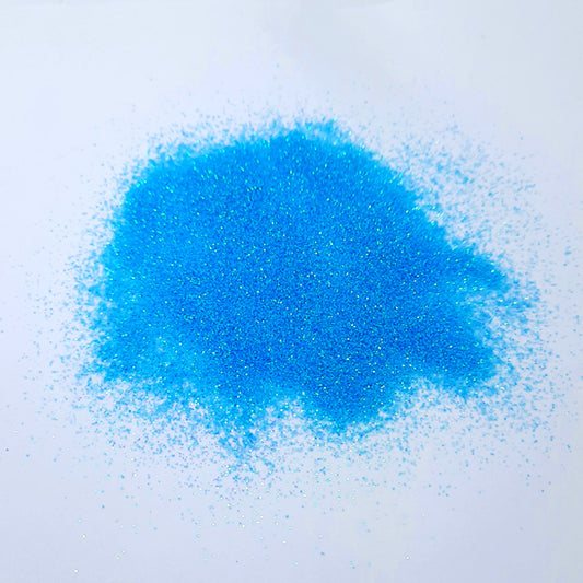 Flash Nail Glitter, Turquoise. Our range of Flash Nail Glitter is a relatively fine glitter, and very sparkly.
