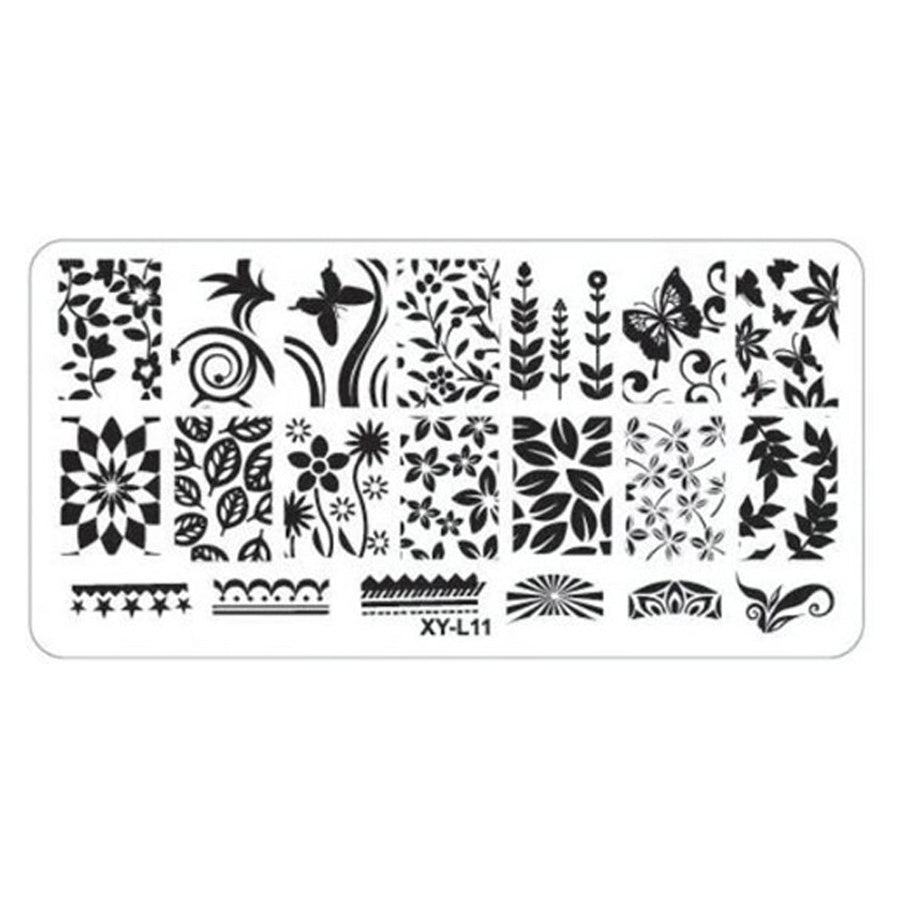 Plastic Stamping Plate Butterfly