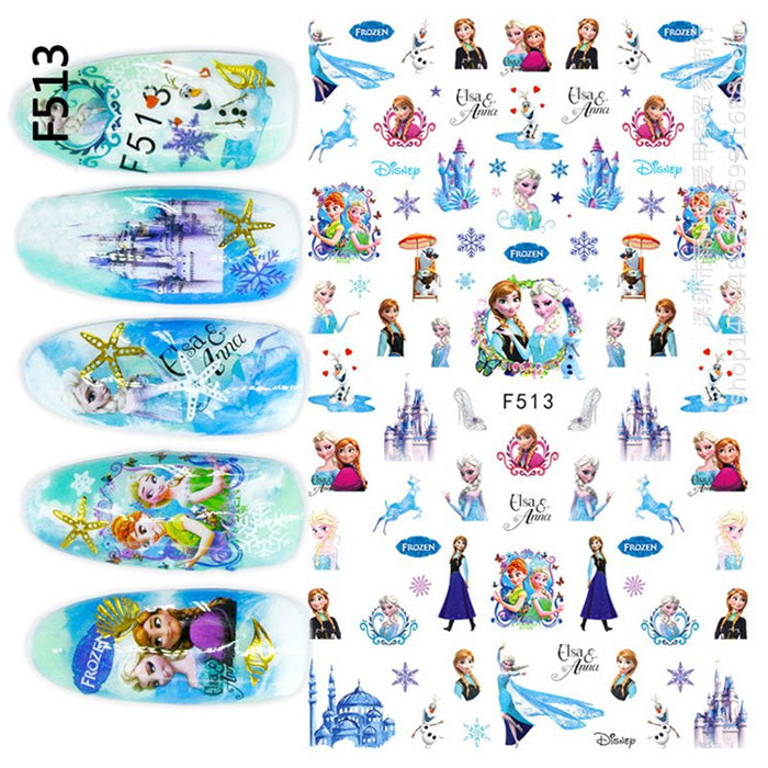 Frozen Nail Art Stickers