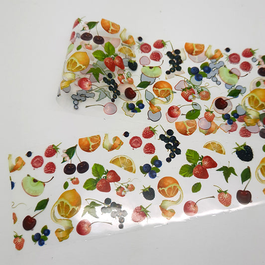 Fruity Nail Foil, Fruit Salad