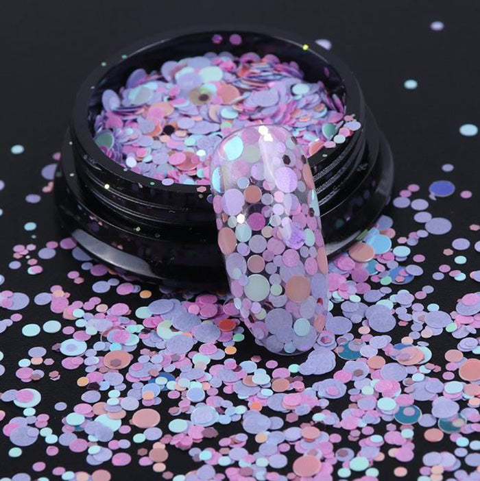 Lilac Explosion Glitter Mix