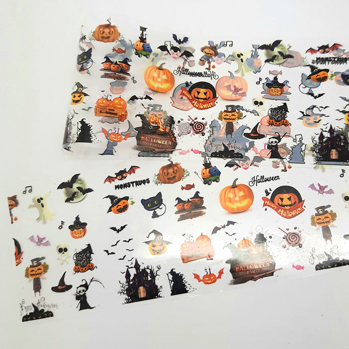 Feuille d'ongle Halloween #7