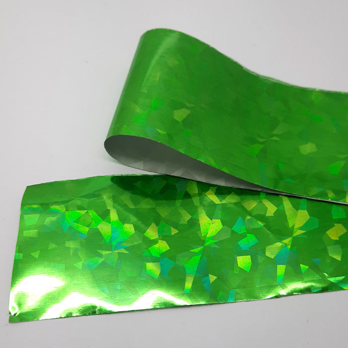 Holo Shards Nail Foil, Green