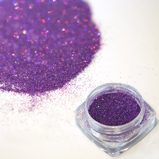 Holographic Laser Glitter, Purple