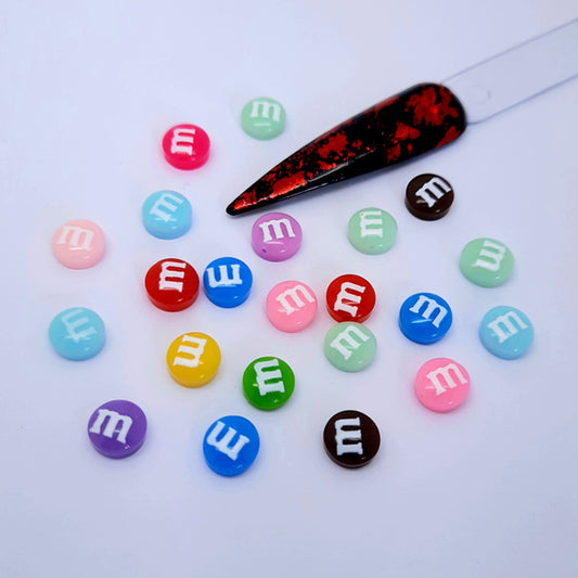 Candy Nail Art Decoration x 10. So cute. Supplied in a random mix of colours.