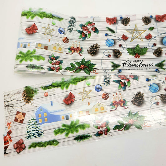 Shabby Chic Christmas Nail Foil