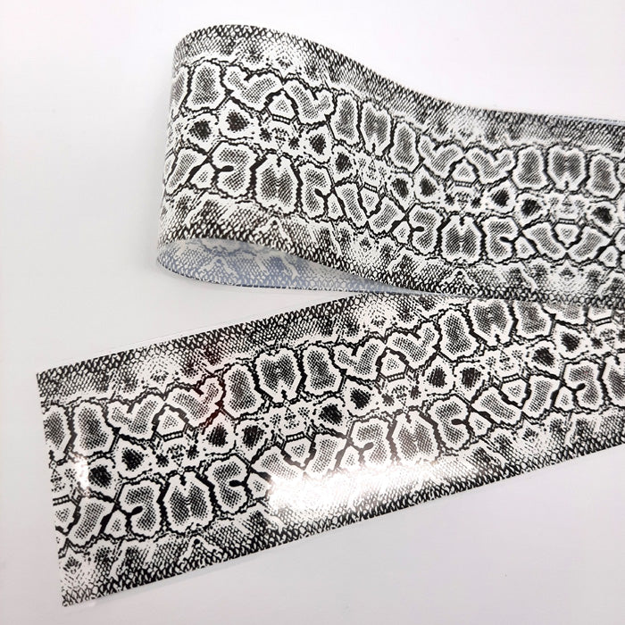 Snakeskin Foil, Black + White