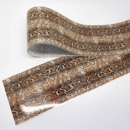 Snakeskin Foil, Natural Python