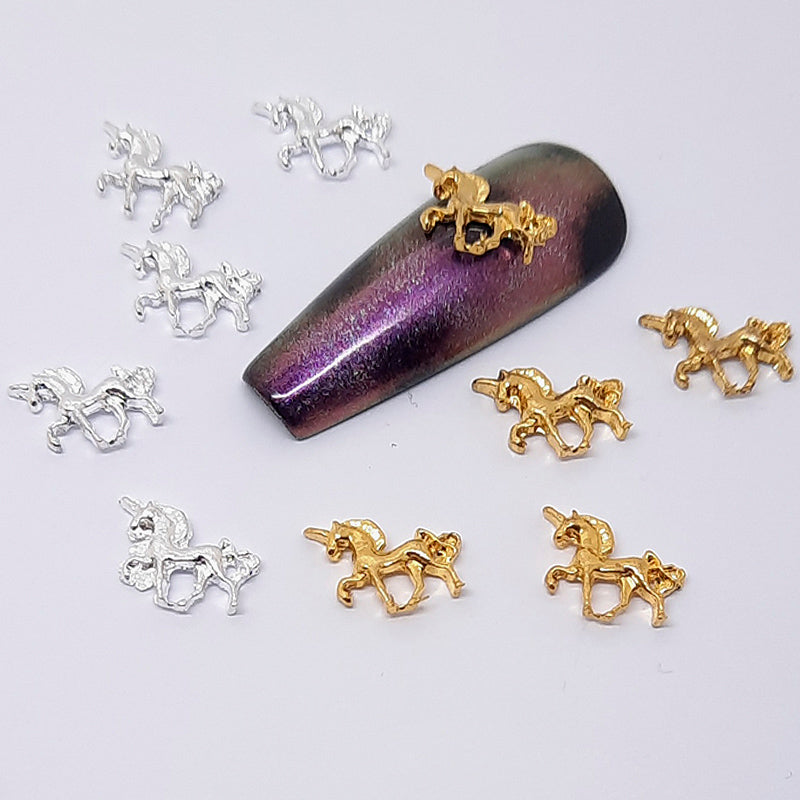 unicorn nail charms